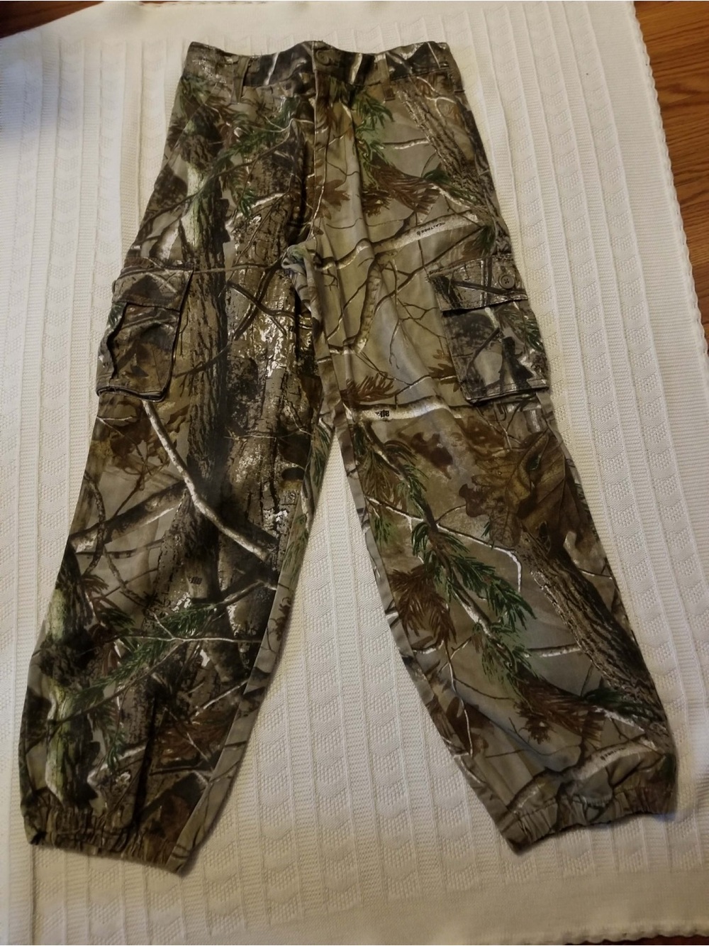 Realtree Camouflage Cargo Pants in Brown, Green and Black